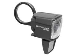 Trelock Lighthammer LS890-T Far LED 100Lux E-Bicicletă - Negru