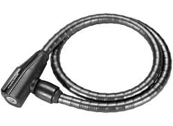 Trelock PK 260 钢缆锁 Ø15mm 100cm - 黑色
