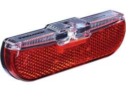 Trelock リア ライト LS613 デュオ フラット LED パーキング ライト ブラック