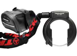 Trelock RS 480 XL Antifurd Cadru Set 100cm Ø6mm NAZ - Negru