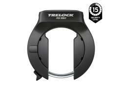 Trelock RS 560 Zámek Na Rám 58mm Klíč Odnímatelný - Černá