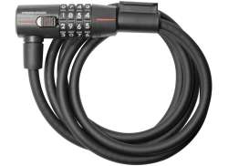 Trelock SK415 Zamek Szyfrowy Ø15mm 180cm - Czarny