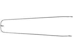 Tringle De Garde-Boue 325mm / 24 Pouce Galvanisé - Argent