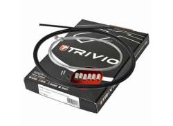Trivio Brake Cable Kit MTB Complete Inox - Black