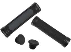 Trivio Grips 3-Density with Lock Clamp Black/Silver