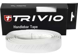 Trivio Handlebar Tape with Bar End Caps - Cork Pro White