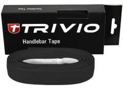 Trivio Handlebar Tape with Bar End Caps - Spugna Black