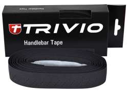 Trivio ハンドルバー テープ とともに バー エンド キャップ - コーク プロ ブラック