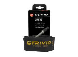 Trivio MTB インナー チューブ 26x1.75/2.50 Presta バルブ 42mm