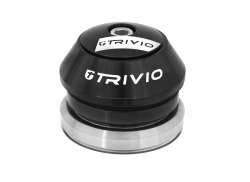 Trivio Pro Full Juego De Direcci&oacute;n 1 1/8&#039;&#039;-1 1/4&#039;&#039; 15mm - Negro