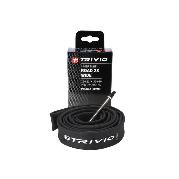 toevoegen aan lichten helemaal Trivio Race Binnenband 25/32-622 FV 80mm - Zwart kopen bij HBS