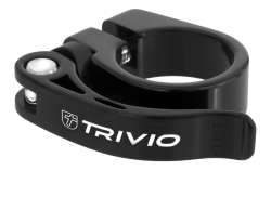 Trivio 시트포스트 클램프 Ø31.8mm 퀵 릴리즈 - 블랙