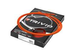 Trivio Skifter Kabel S&aelig;t Komplet Inox - Neon Orange