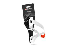 Trivio Trinkflaschenhalter Alu Light - Weiß/Rot