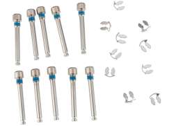 TRP DA2.0 Pastiglia Freno Bulloni Per. TRP Remblokhouders - Argento (10)