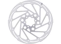 TRP RS02M Remschijf Ø180mm 6-Gaats RVS - Zilver