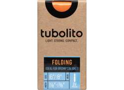 Tubolito Folding Chambre À Air 16 x 1 1/8 - 1 3/8 42mm Valve Schrader - Orange