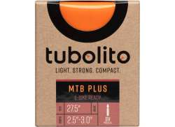 Tubolito インナー チューブ 27.5x2.50/3.00 Presta バルブ 42mm-オレンジ