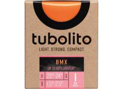 Tubolito Tubo BMX インナー チューブ 22/24 x 1.5 -2.5 Pv 42mm - オレンジ.