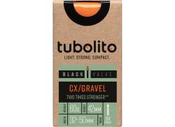 Tubolito Tubo CX Gravel インナー チューブ 30/47-622 Pv 42mm - オレンジ
