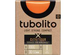 Tubolito X-Tubo City Detka 28 x 1.20-1.75&quot; Wp 40mm - Or