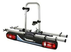 Twinny Load E-Carrier Transportador De Bicicleta 2-Bicicletas - Preto/Prata