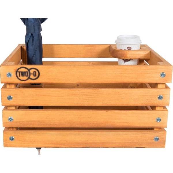 Two-O The Stormchaser Bicycle Crate 41 x 31 x 21cm - Wooden