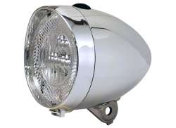 Union 4900 Lampka Przednia LED Baterie - Chrom