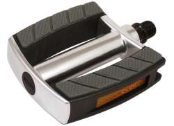 Union 828 City Pedaly Anty-Slizg ALuminium - Srebrny/Czarny