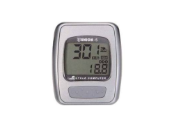 Union Bike Computer Wired 5 Functions - Gray