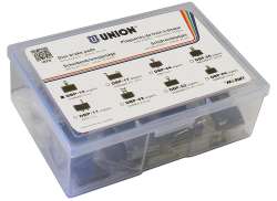 Union DBP-10 브레이크 패드 Shimano Deore - 블루 (25)