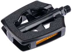 Union Pedaler SP-2890 EDB Aluminium Inkl.. Refleks - Svart