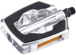 Union Pédales SP-2890 EDB Aluminium Incl. Catadioptre - Argent