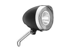 Union Retro Scheinwerfer Led Nabendynamo - Schwarz