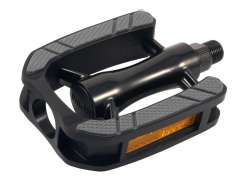 Union SP-824 Pedal 9/16&quot; Anti-Derrapar Refletor - Preto