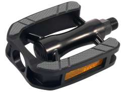 Union SP-824 Pedal 9/16" Anti-Slip Reflekterende - Sort