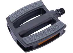 Unior 827 Pédales Anti-Glisser E-Bike Plastique - Noir/Gris