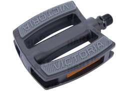 Unior 827 Pedals Anti-Slip E-Bike Plastic - Black/Gray