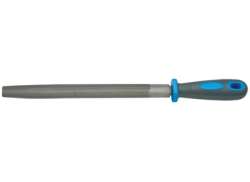 Unior 锉刀 1/2 圆 270mm 柔软 - 灰色/蓝色