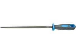 Unior 锉刀 圆 270mm 柔软 - 灰色/蓝色