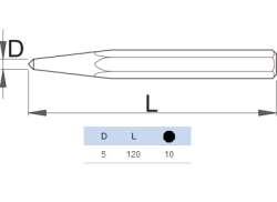 Unior Důlčík (5 mm)