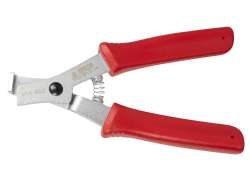 Unior &Eacute;crou De Rayon Pinces - Rouge/Argent