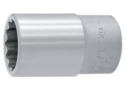 Unior 캡 1/2 인치 36.0mm 크롬 - 실버