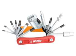 Unior Multitool 17-Teilig - Orange/Rot