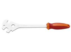 Unior Professionale.15 Chiave Pedale - Rosso/Arancia
