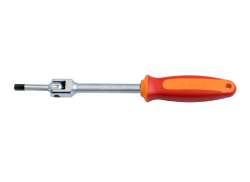 Unior Speed Pedal Wrench 8mm - Red/Orange