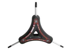 Unior Torx Wrench 10/15/25mm Y-Type - Black/Red