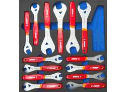 Unior Werkzeug Werkbank Einlage Conussleutels 21-Teilig - Ro