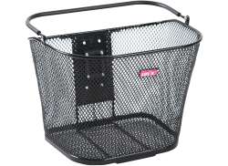 Unix Flavio Bicycle Basket 16L Finely Woven - Black