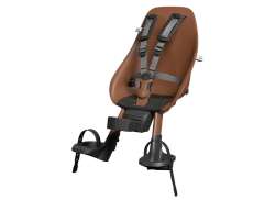 Urban Iki Bio Bicycle Childseat - Haniwa Brown/Bincho Black